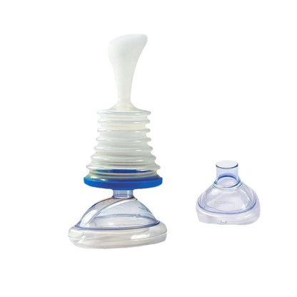 Respiratory trainer suffocation first aid mask artificial heart and lung Choking Emergency Device