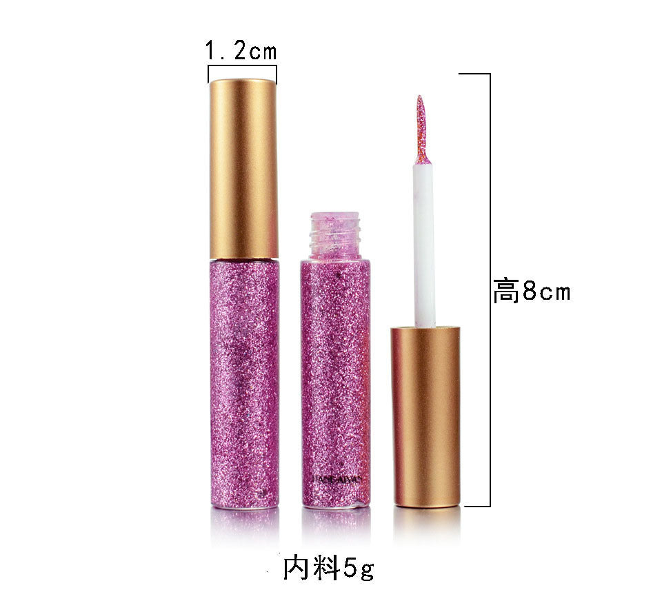 Explosive Sequins Pearl Glitter Liquid Eyeliner Ten Sets Liquid Eyeliner