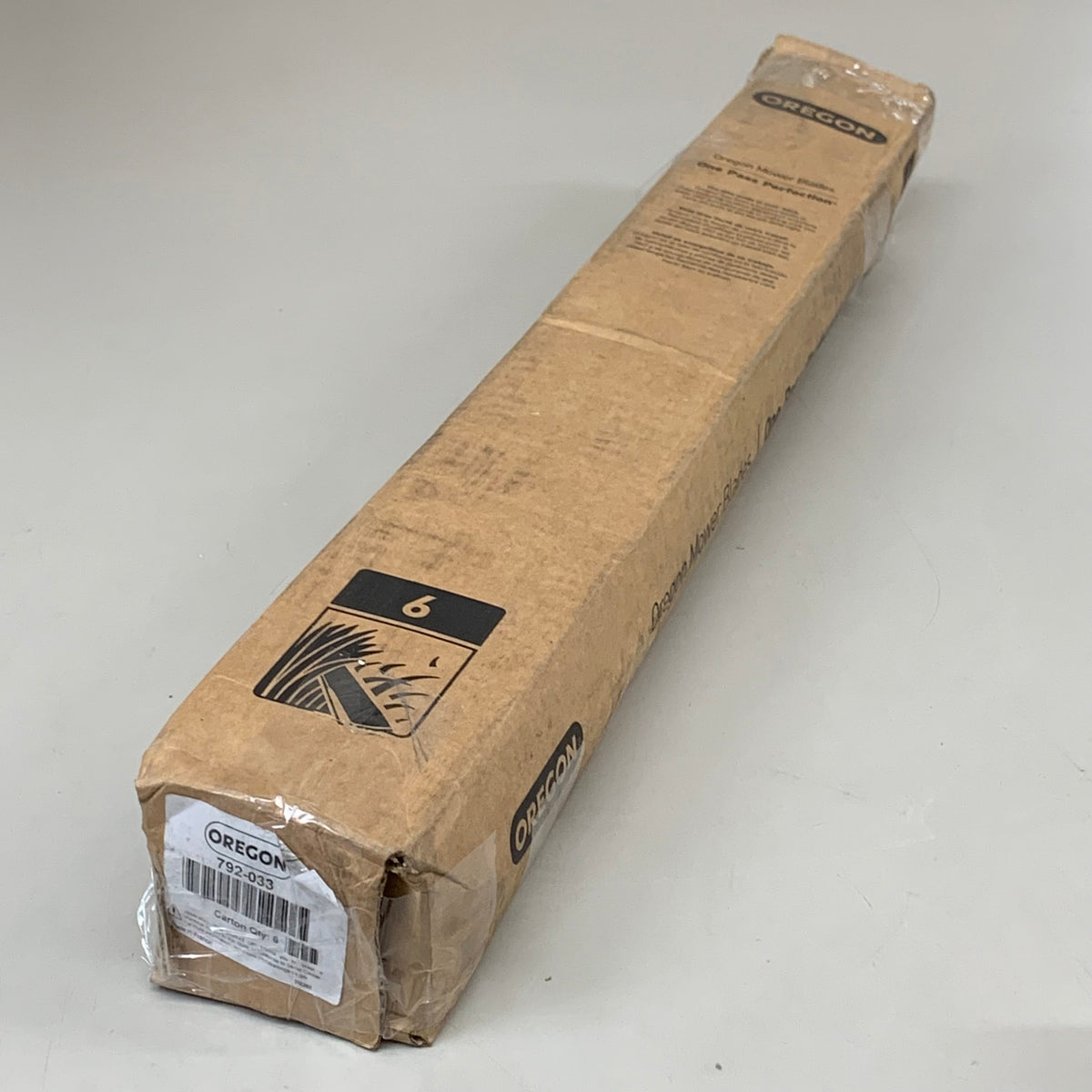 OREGON (6 Pack) Mower Blade for Exmark 24- 1/2" Black 792-033