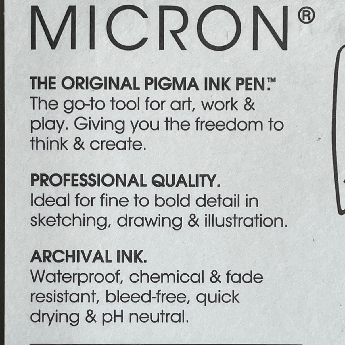 SAKURA (3-Pack) Pigma Micron Pens 0.25mm, 0.45mm, 0.60mm Light Cool Gray 37903