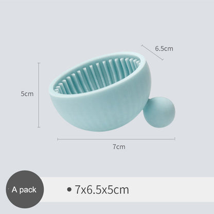 Creative Xiaowangzi Makeup Brush Cleaning Plate