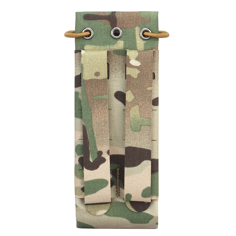Tactical Universal Radio Pouch MPU5 PRC163 152 148 PTT Holder Bag Walkie-talkie Storage Pack