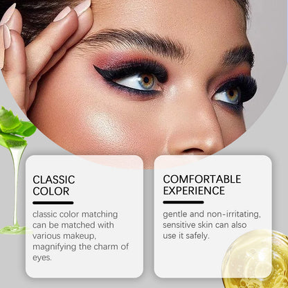 Color Eyeliner Daily Lasting Non-Fading Glue Eyeliner Smooth Smooth Eye Makeup Natural Color