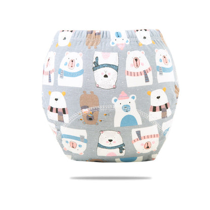 Baby Toilet Training Pants Pure Cotton Waterproof Washable Diaper