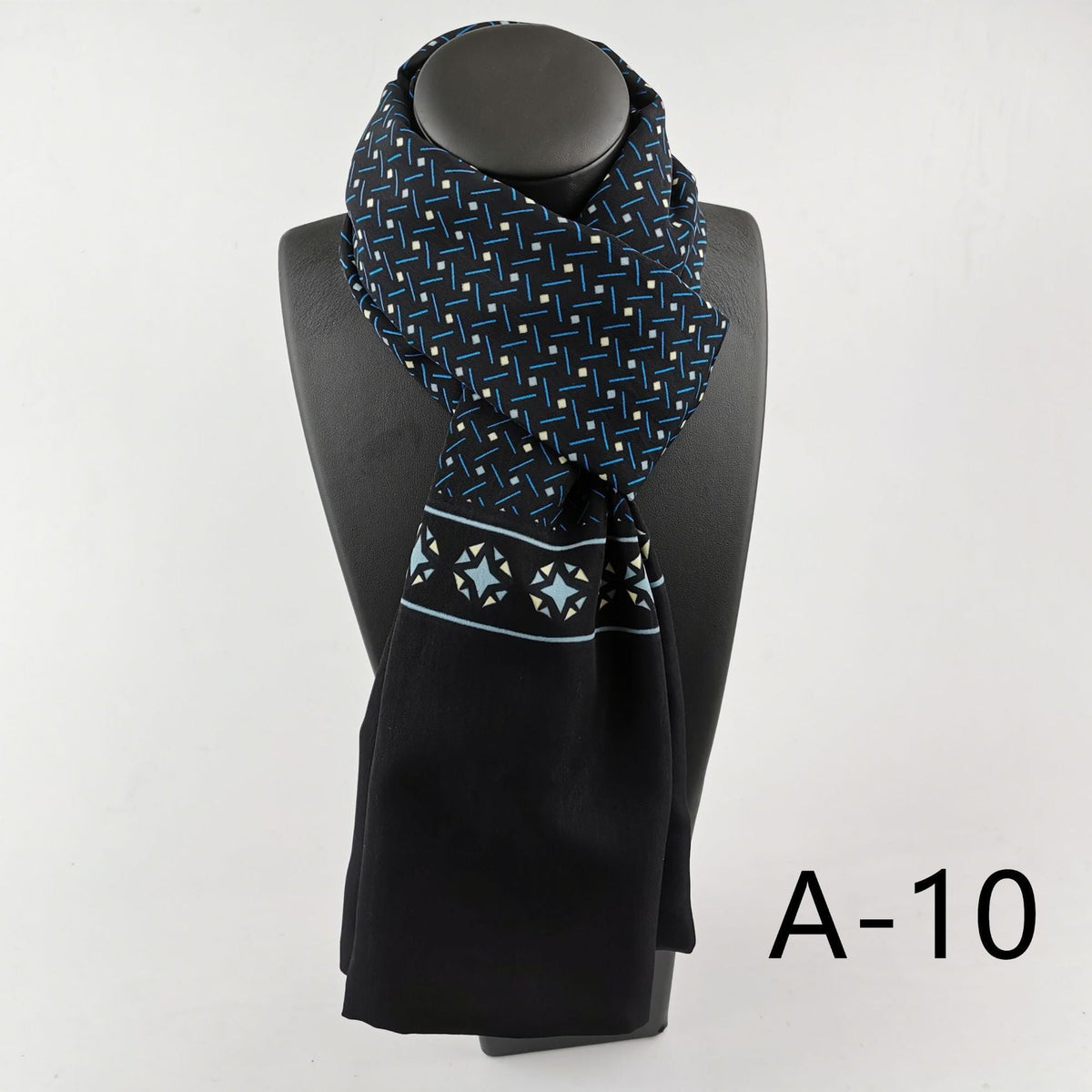 Men's Double Layer Cashmere Washed Warm Scarf