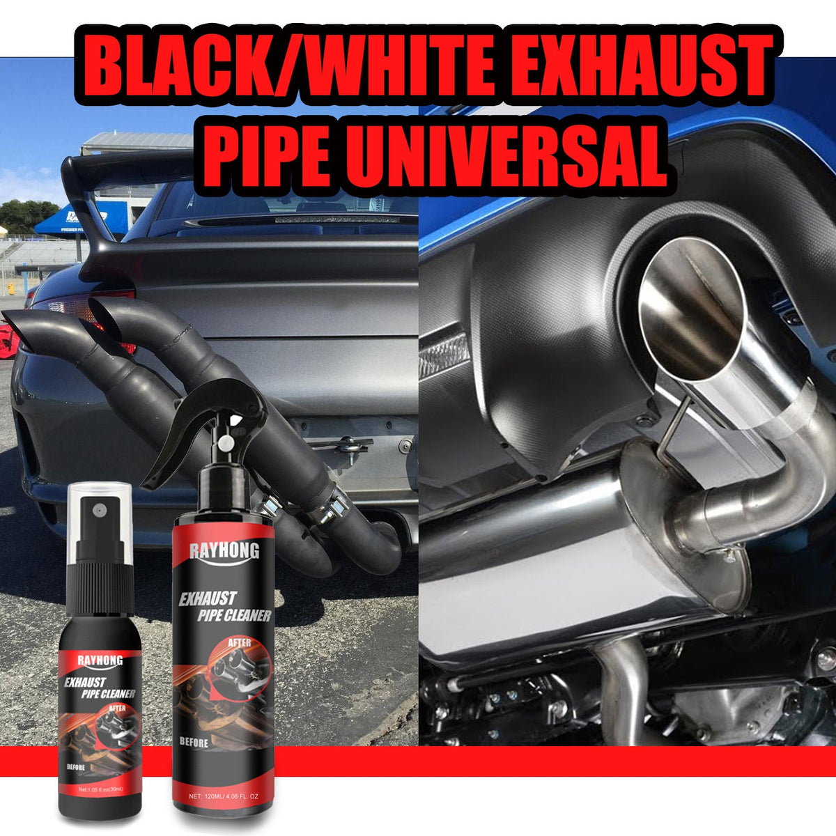 Car Exhaust Pipe Multifunctional Metal Rust Cleaner