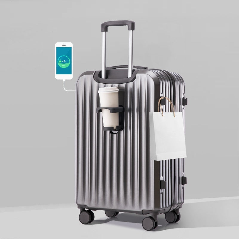 Multifunctional Quiet Multi-directional-wheel Rolling Suitcase