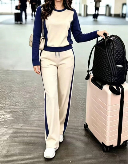 Women's New Long Pants Sporty Casual Set