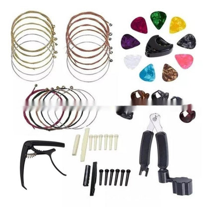 Guitar Accessories Suit Pick String Nail Pillow