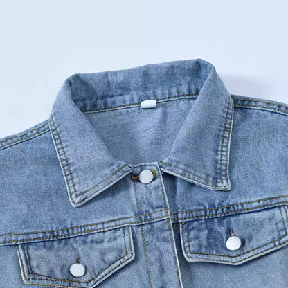 Women's Vintage Blue Denim Jacket