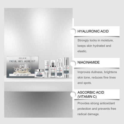 Facial Skin Care Set Moisturizing And Tender