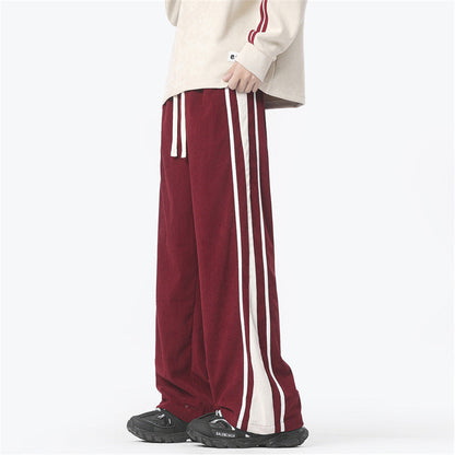 Men's Corduroy Straight-leg Casual Pants