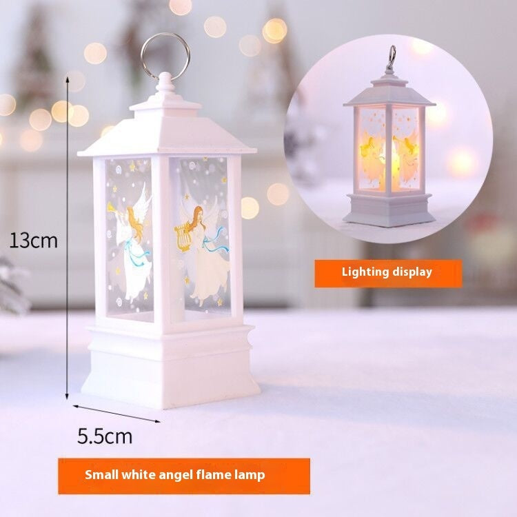 Christmas Santa Claus LED Oil Lamp Night Light
