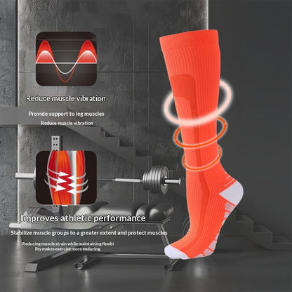 Unisex Sports Mid-Height Compression Socks