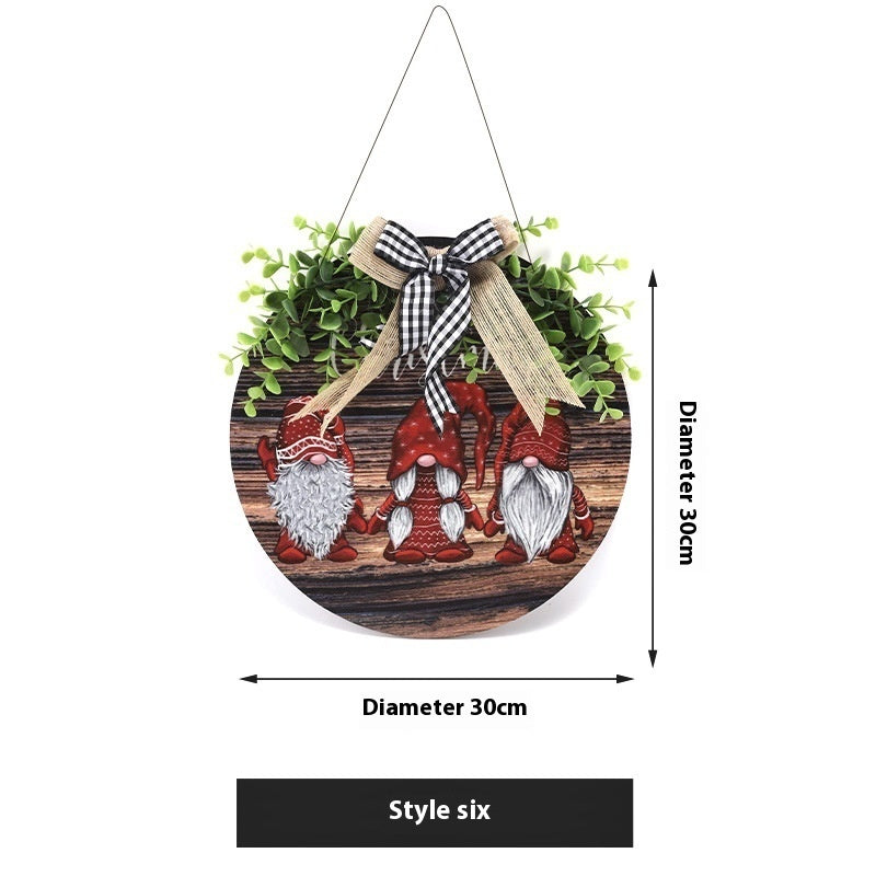 Christmas Gate Decorations Arrangement Listing