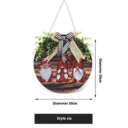 Christmas Gate Decorations Arrangement Listing