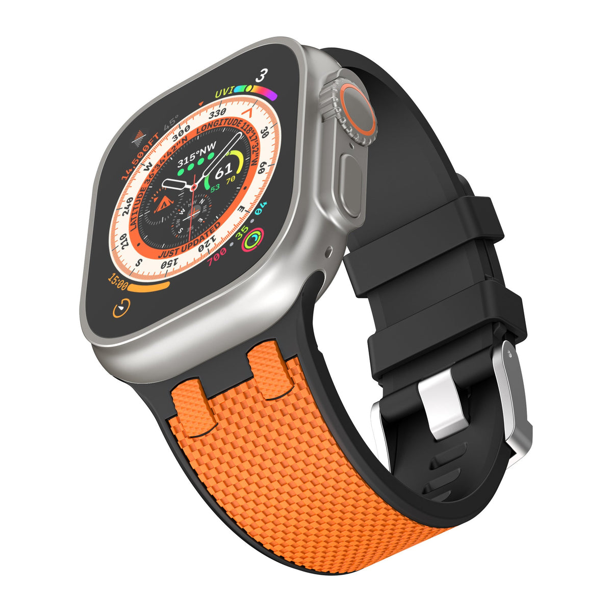 19 GenerationSE Farm Oak Silicone Strap