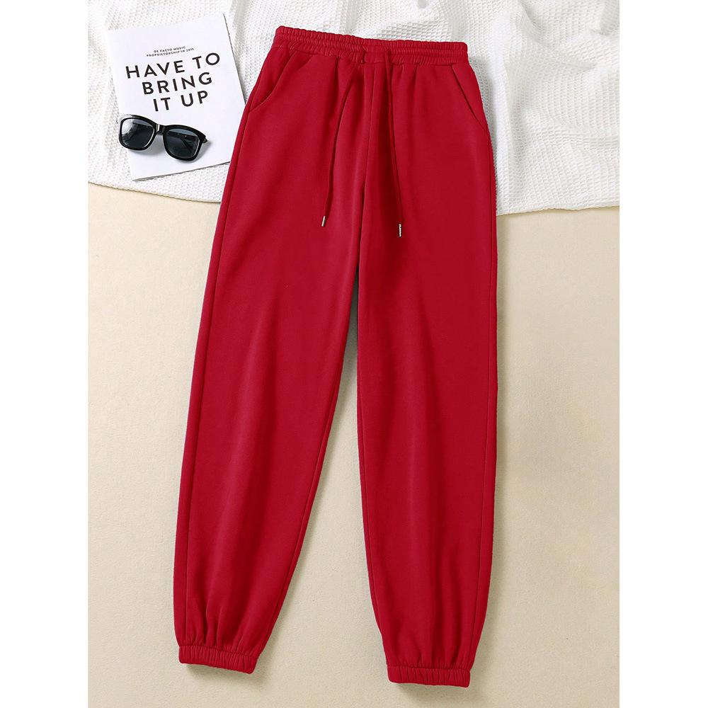 Relaxed-fit Jogger Sweatpants Trendy And Versatile Long Pants