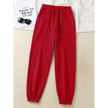 Relaxed-fit Jogger Sweatpants Trendy And Versatile Long Pants