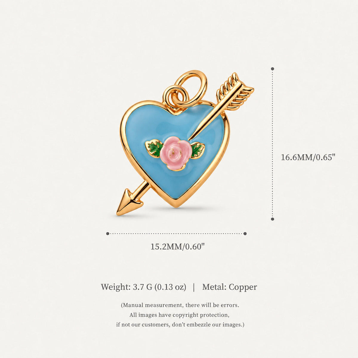 Loving-heart Pendant Shell And Boweveryday Accessories