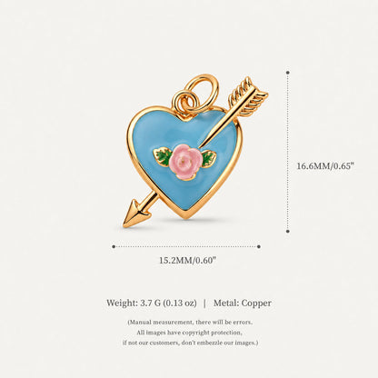 Loving-heart Pendant Shell And Boweveryday Accessories