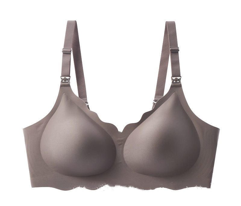 Nursing Bras For Breastfeeding, Wavy, Seamless, Comfortable, Maternity