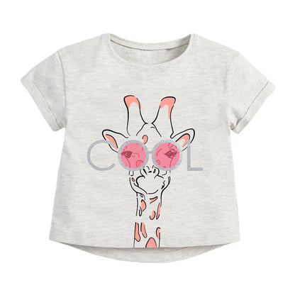 Round Neck Children's Top Bottoming Shirt