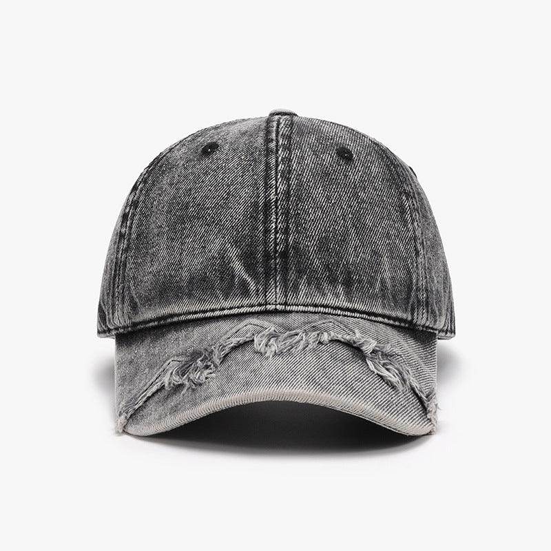 Fringe Adjustable Cotton Baseball Cap for Stylish Comfort