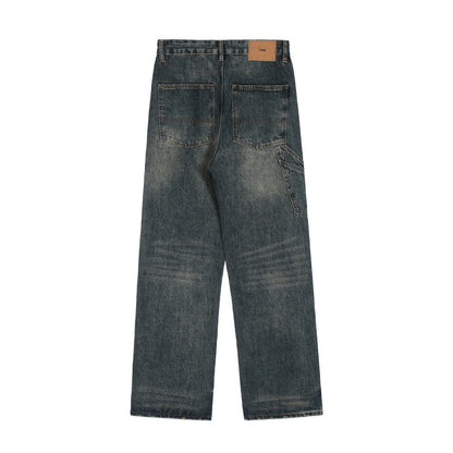 Vintage Fashion Worn Jeans For Men
