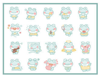 Cute Handbook Stickers Photo Album Diary DIY Decoration
