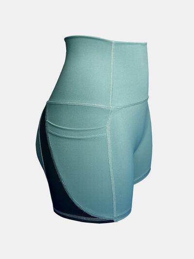 High Waist Active Shorts for Women with Stretch Comfort