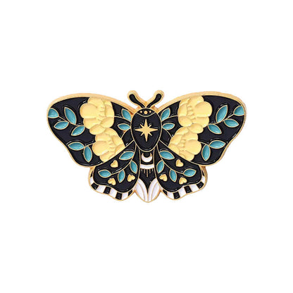 Insect-shaped Metal Badge With A Personalized Design