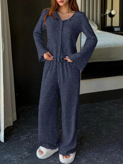 Women's Fashionable Womens Top And Pants Set