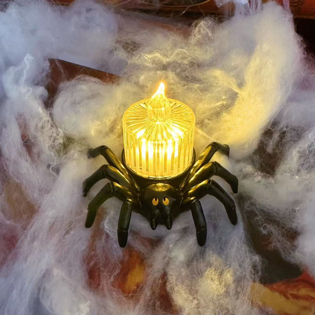 Halloween Decoration Spider Night Lights Party Supplies Decoration Props Bar, Haunted House, Horror Party Accessories