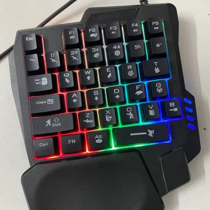 Single-handed Mechanical Keyboard And Mouse Suit