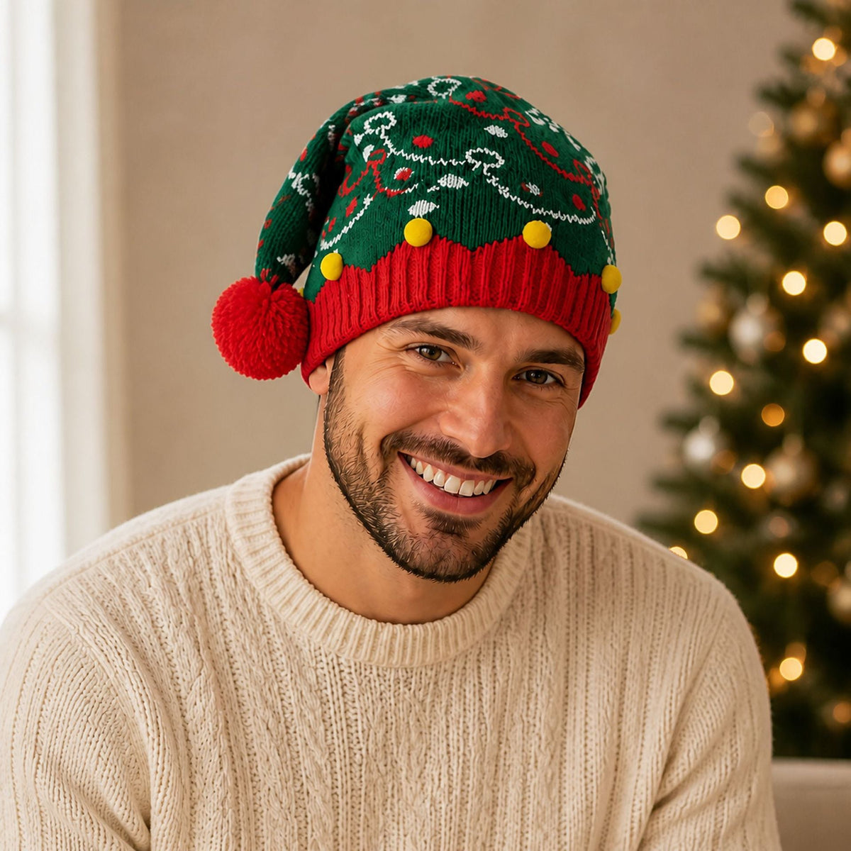 Christmas Warm Knitted Wool Hat