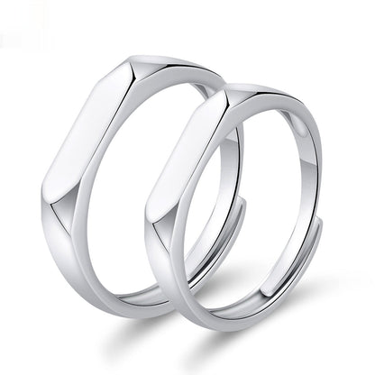Moissanite Engagement Couple Couple Rings