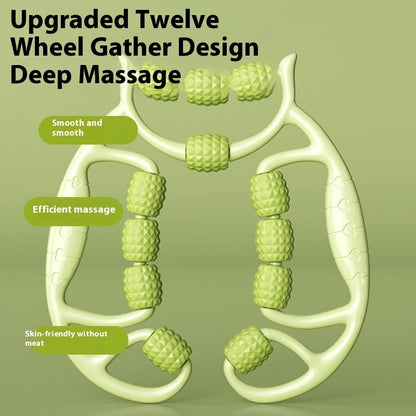 12-wheel Ring Leg Clamp Muscle Relaxation