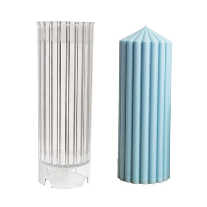 Geometric Spire Candle Mold