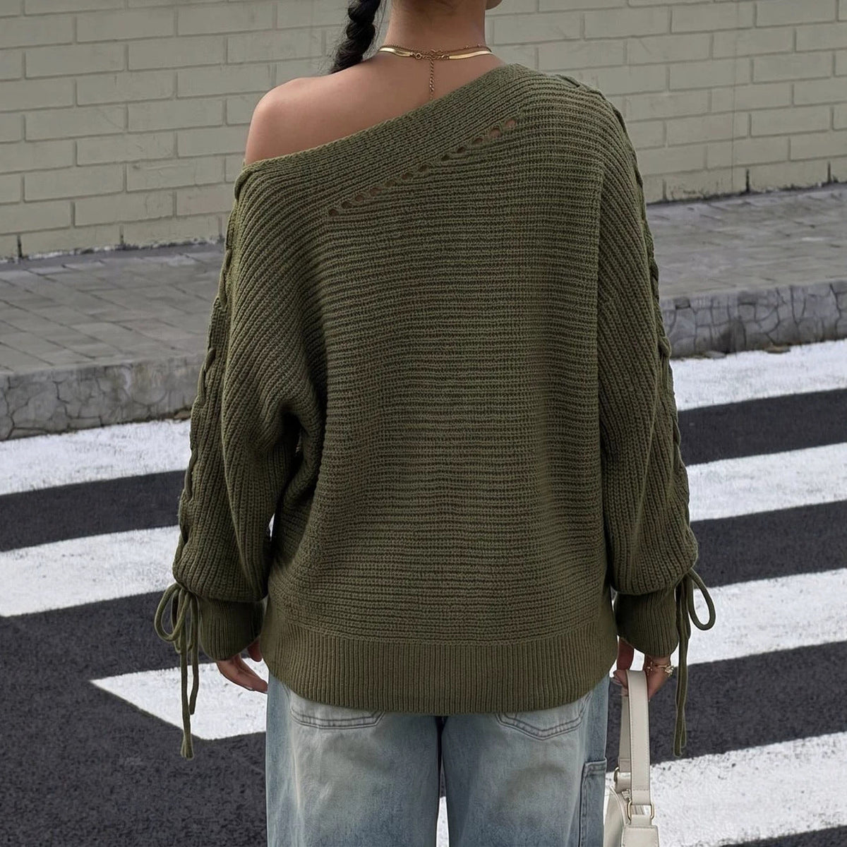 Women's Top Bow-Knot Stylish Sweater