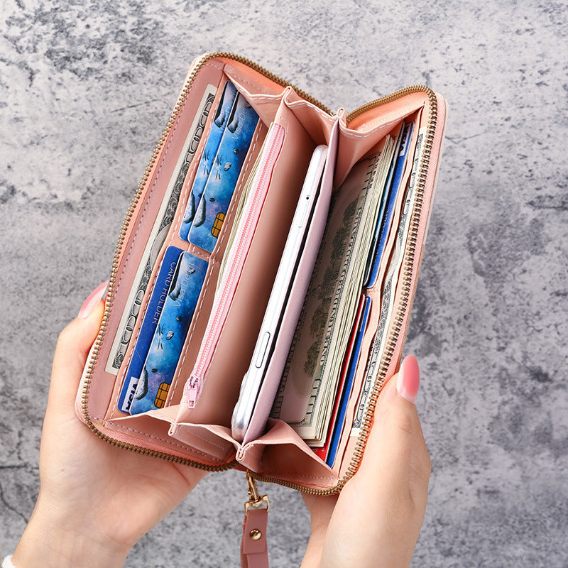 Splicing Large-capacity Coin Purse Multi-card-slot Card Holder