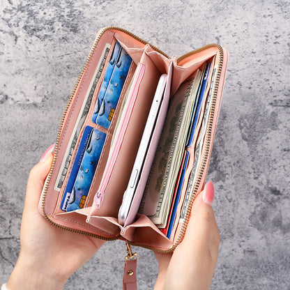 Splicing Large-capacity Coin Purse Multi-card-slot Card Holder