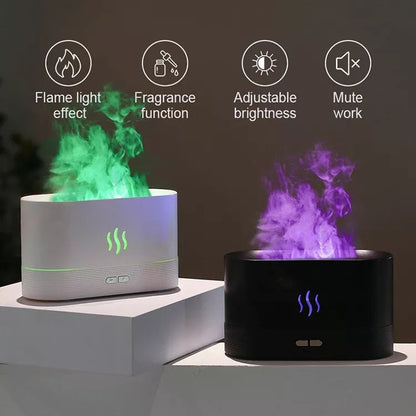 USB Flame Aroma Diffuser