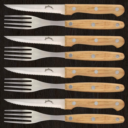 8-Piece Set: Steak Knife and Fork Set