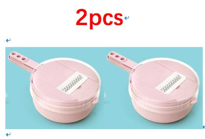 8-in-1 Mandoline Slicer with Strainer and Grater