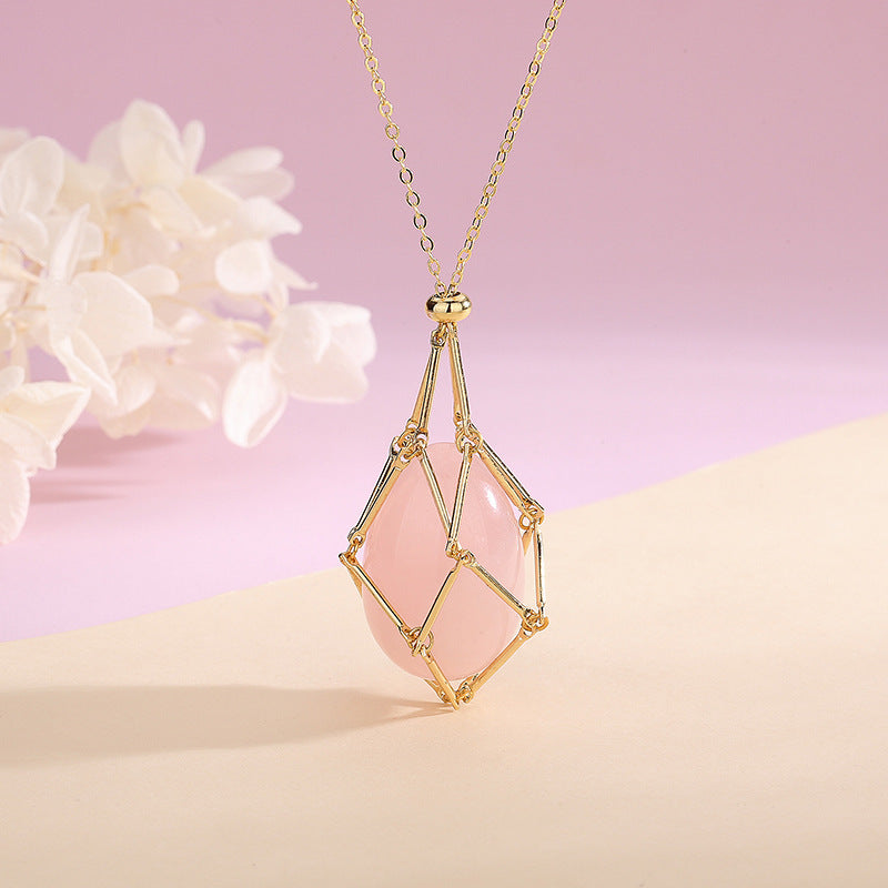 2023 Spring Crystal Pendant Necklace