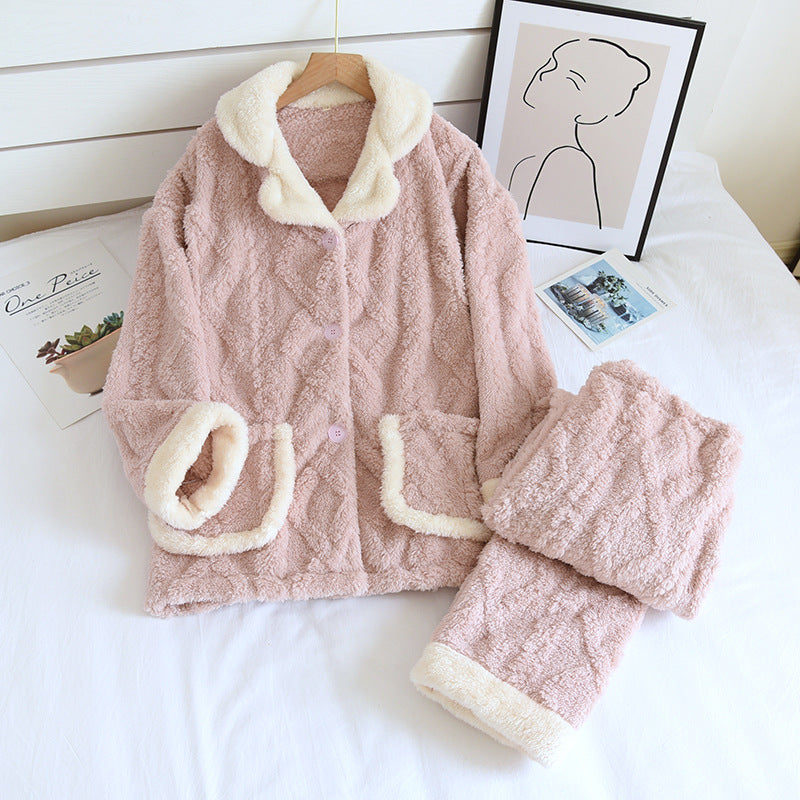 Flannel Maternity Nursing Clothes