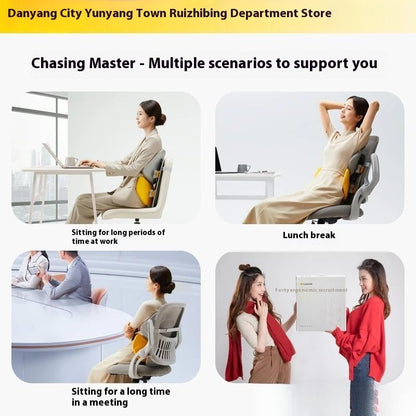 Lumbar Support Pillow Mat Waist Support Chair
