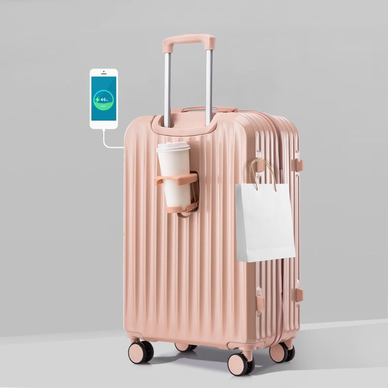 Multifunctional Quiet Multi-directional-wheel Rolling Suitcase