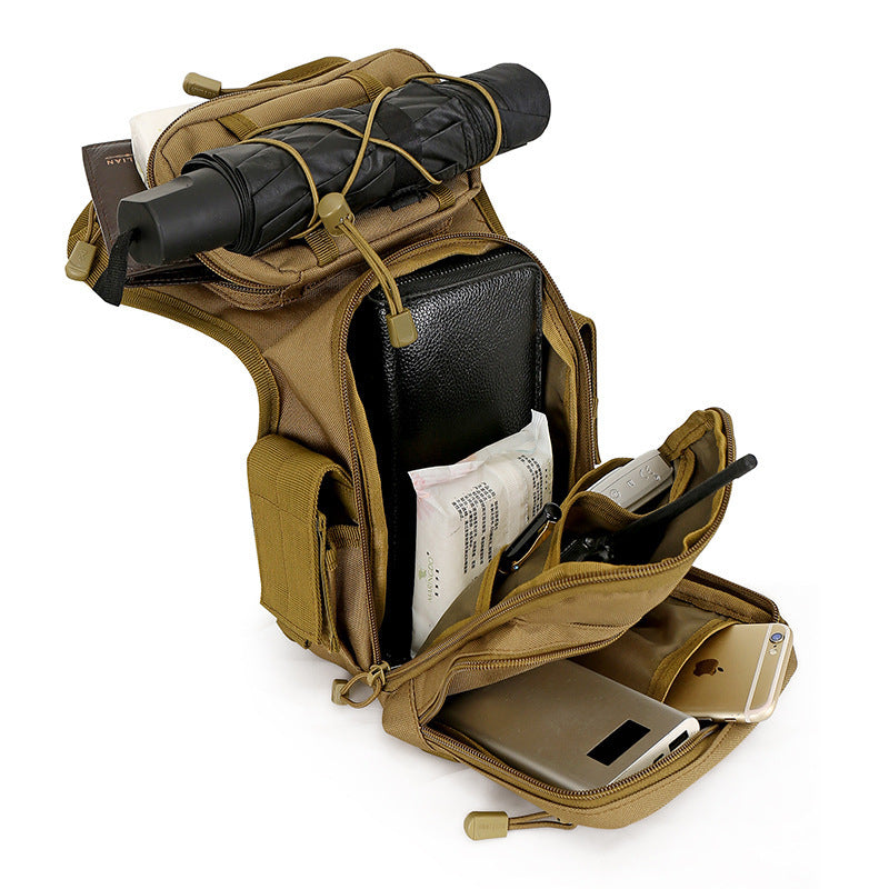Men's Tactical Leg Bag: Versatile Outdoor Mobile Companion